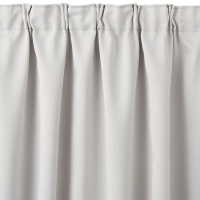 Штора Затемняющая двусторонняя со складками Voda 250 x 140 см серый LA REDOUTE INTERIEURS  фото, kupilegko.ru